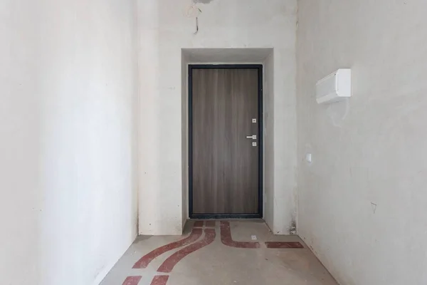 Intérieur Appartement Sans Décoration Couleurs Grises — Photo
