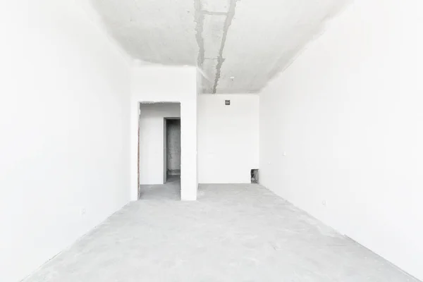 Innenraum Der Wohnung Ohne Dekoration Weißen Farben — Stockfoto