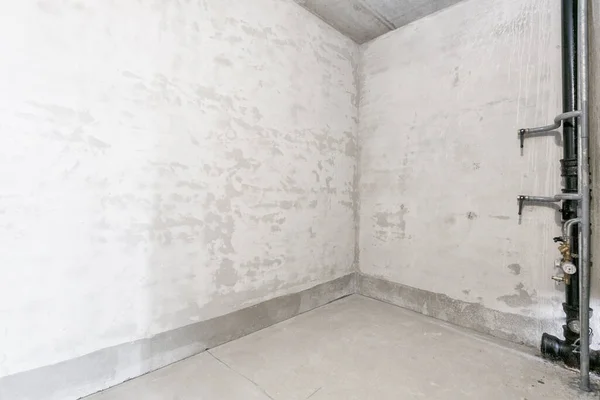 Wnętrze Apartamentu Bez Dekoracji Białych Kolorach — Zdjęcie stockowe