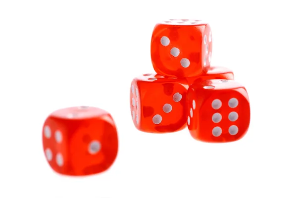 Red Dice — Stock Photo, Image