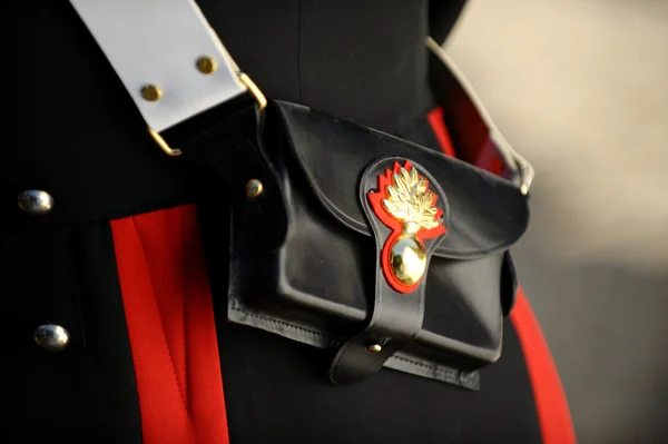 Militaire uniform detail — Stockfoto
