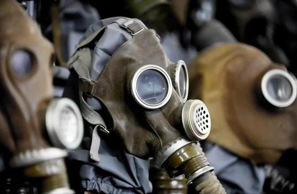 Παλιά μάσκα αερίων — Φωτογραφία Αρχείου