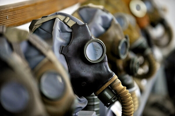 Old gas mask