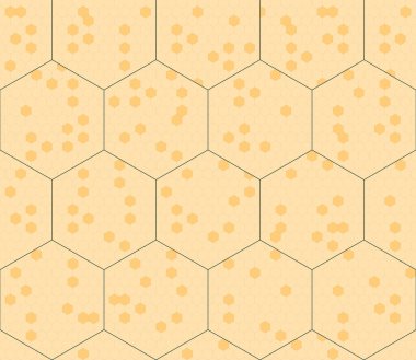 vector seamless colored texture honeycomb