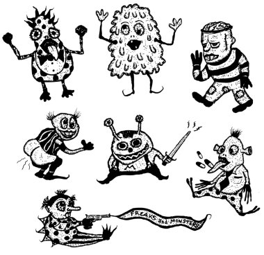 ucube ve canavarların seti