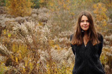 kumral kız portresi