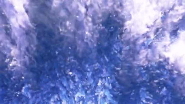 Abstrakcyjne cząstki morza — Wideo stockowe