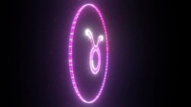 Zodiac Taurus 'un 3D animasyonu 