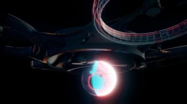 Polis İHA 4k. Yüksek kalite 4k görüntü