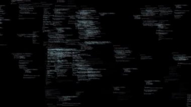 Dönen Dijital Kodlar. Yüksek kalite 4k görüntü