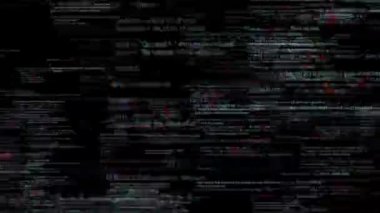 Dijital Kodlar Kameraya Gidiyor. Yüksek kalite 4k görüntü