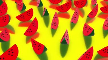 Karpuz dilimleri 4k. Yüksek kalite 4k görüntü