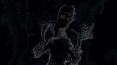 Korkunç Yaratık Çığlığı. Yüksek kalite 4k görüntü