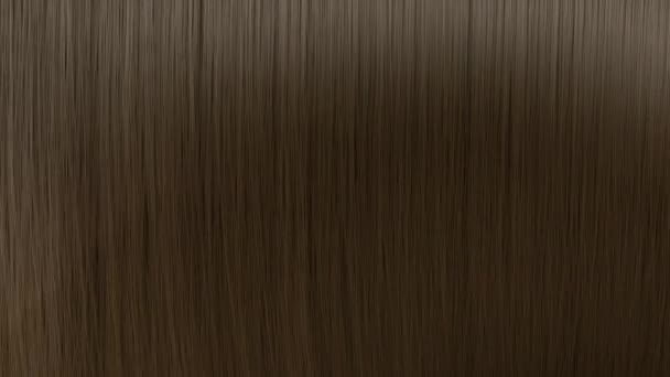 髪の文字列や髪のテクスチャ 高品質のフルHd映像 — ストック動画