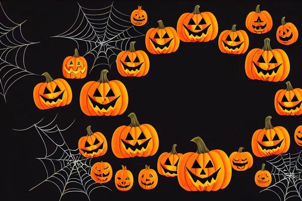 Halloween Banner, Spooky Banner, Halloween Background, Happy Halloween Background, Spider Web Texture, Halloween Bat Decoration Text, Spider Cob Web Texture, Raster Illustration Background