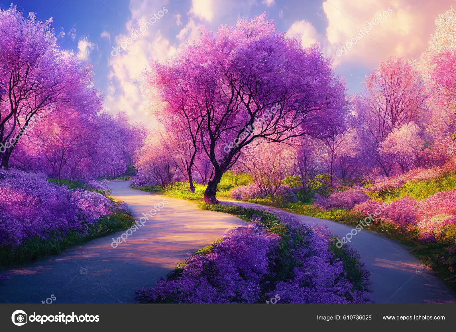 Resultado de imagem para floresta encantada  Spring scenery, Anime  scenery, Scenery wallpaper