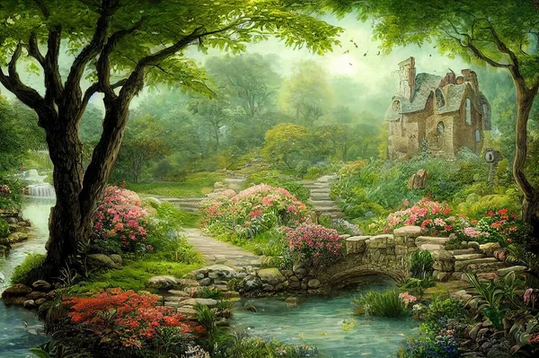 Enchanted Gardens Wallpapers | Osborne & Little
