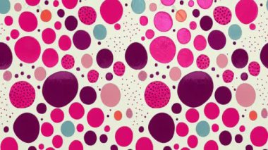 Çağdaş çiçek ve benekli kolaj kusursuz döngü animasyon setini şekillendirir. Kağıt, kapak, kumaş, iç dekorasyon ve diğer kullanıcılar için modern egzotik tasarım.