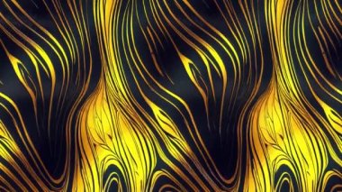 Soyut El Sıvı Dalgalı Mermer Çizimi Kusursuz Döndürme Animasyonu Batik Arkaplanı