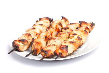 Barbekü tavuk kebap