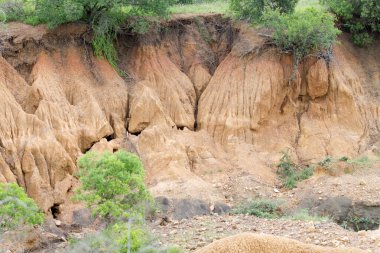 Soil erosion clipart