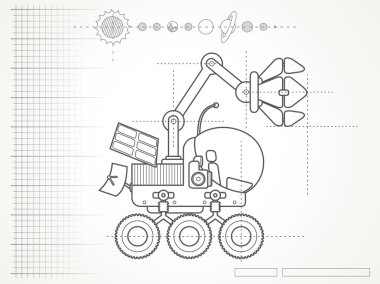 gezegen Rover Blueprint