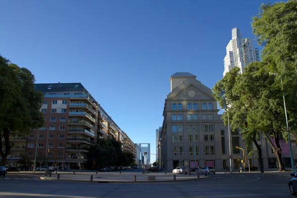 Edifícios de escritórios e residências e de Puerto Madero em Buenos Aires — Fotografia de Stock