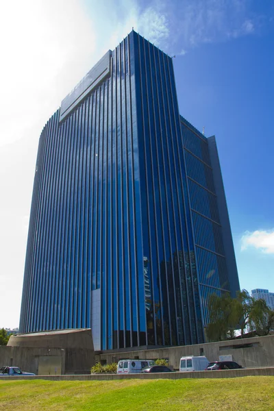 Bürogebäude und von puerto madero in buenos aires. — Stockfoto