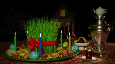 Novruz Samani Tatil Baharı Hoşgeldin 4K
