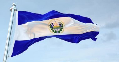 El Salvador Bayrak Dalgası 4K