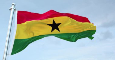 Gana Bayrağı 4K sallıyor