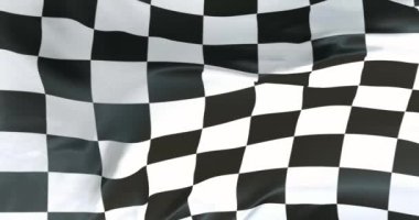 F1 Yarış Bayrak Dalgalama döngüsü 4K