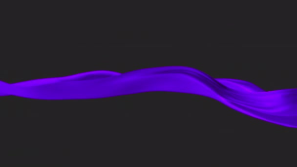Шовкова Тканина Wave Loop — стокове відео
