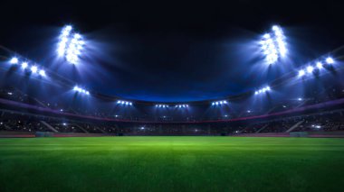 grand sport building digital 3D background advertisement background illustration