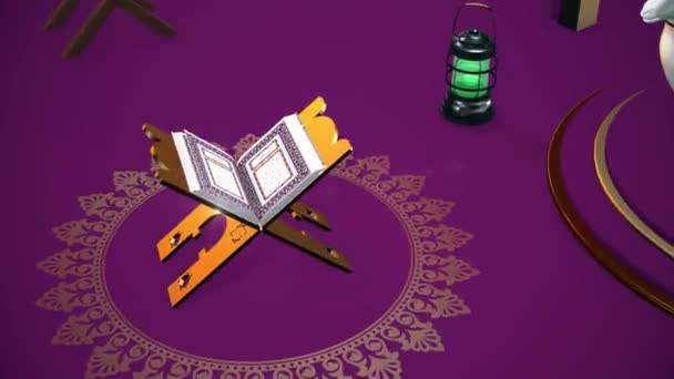 Saludos Eid Adha — Vídeo de stock
