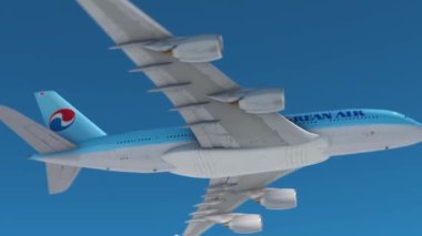 Korean Airlines 4k in the sky 