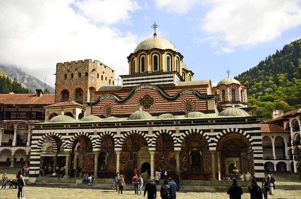 Bulharsko, Rilský klášter — Stock fotografie