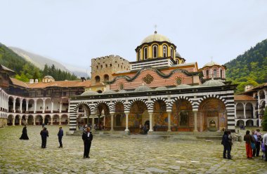 Bulgaria, Rila Monastery clipart
