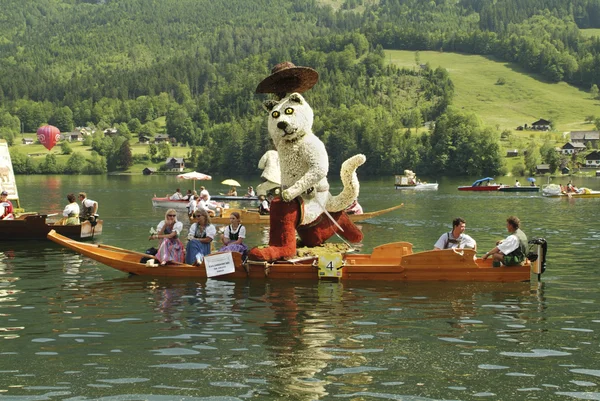 Austria, flower festival — Stock Photo, Image