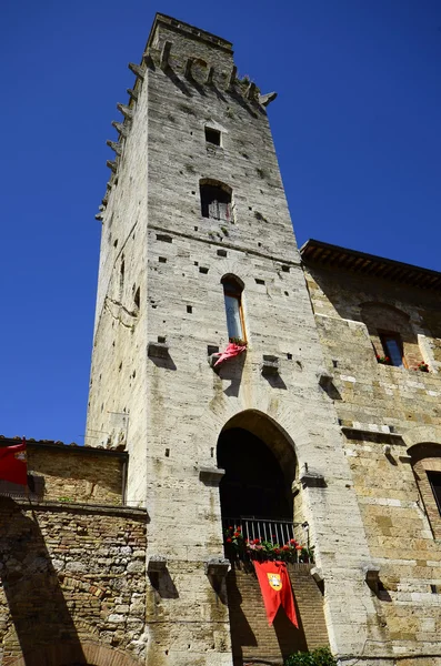 Italia, San Gimignano — Foto de Stock