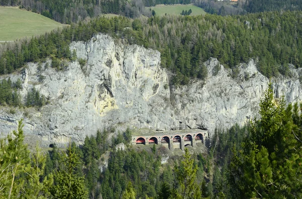 Áustria, Semmering Railway — Fotografia de Stock