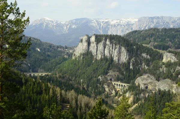 Áustria, Semmering Railway — Fotografia de Stock