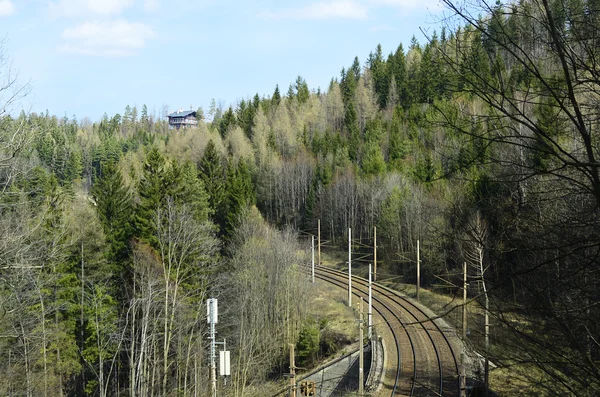 オーストリアのゼメリング鉄道 — ストック写真