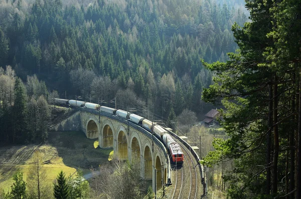 Austria, ferrovia del semmering — Foto Stock