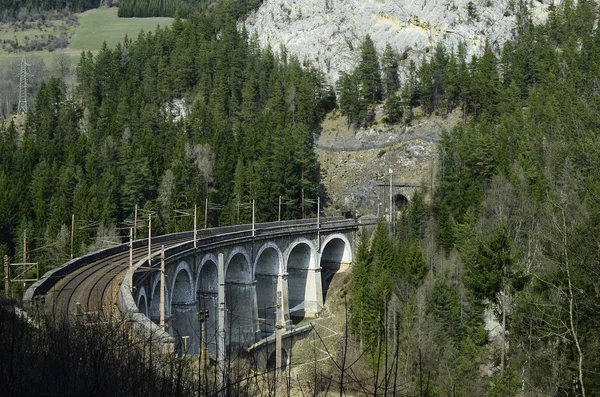 Österrike, Semmeringbanan — Stockfoto