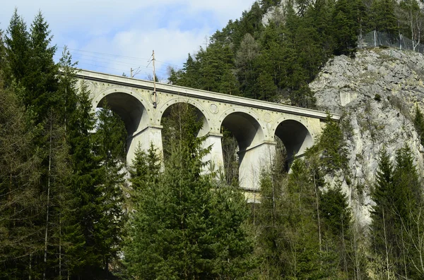 Austria, ferrovia del semmering — Foto Stock
