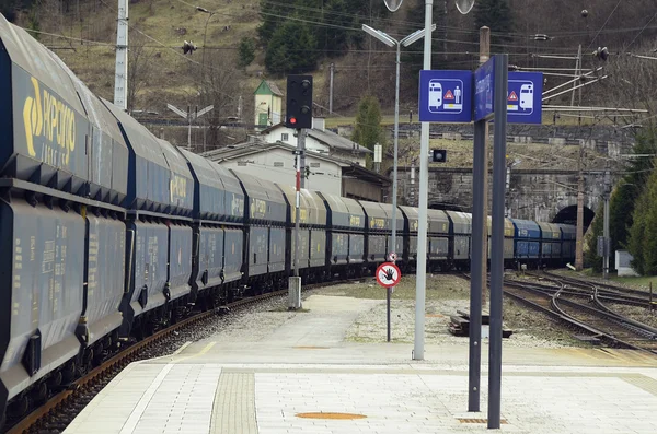 Áustria, comboio — Fotografia de Stock