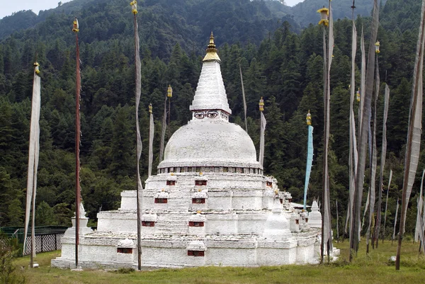 不丹、 trongsa、 2100年-13 — 图库照片