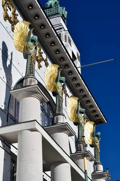 Vienna Austria November 2021 Church Leopold Better Known Kirche Steinhof — Stock Photo, Image