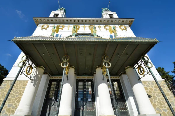 Bécs Ausztria 2021 November Szent Leopold Templom Ismertebb Nevén Kirche — Stock Fotó